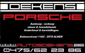 Porsche Dekens